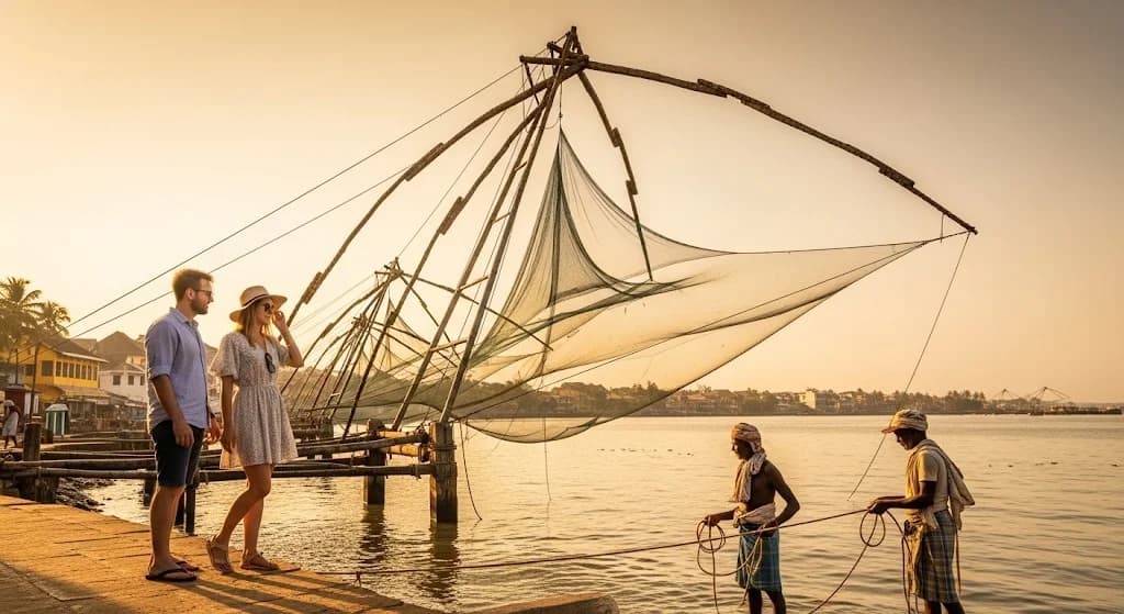 Fort Kochi and Fish Nets